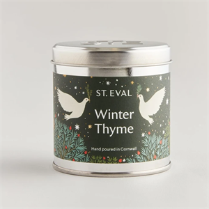 St Eval Winter Thyme Scented Candle Tin